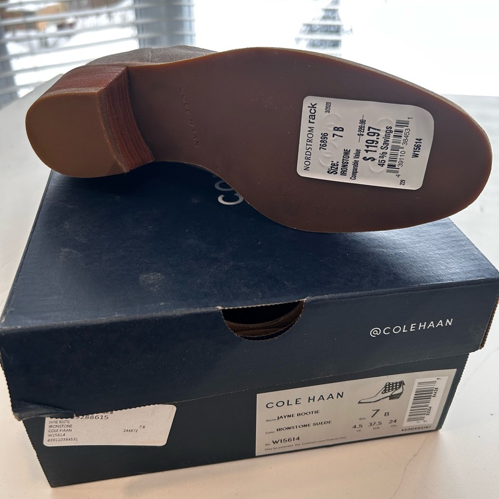 Authentic Brand New Cole Haan booties - Picture 3 of 5